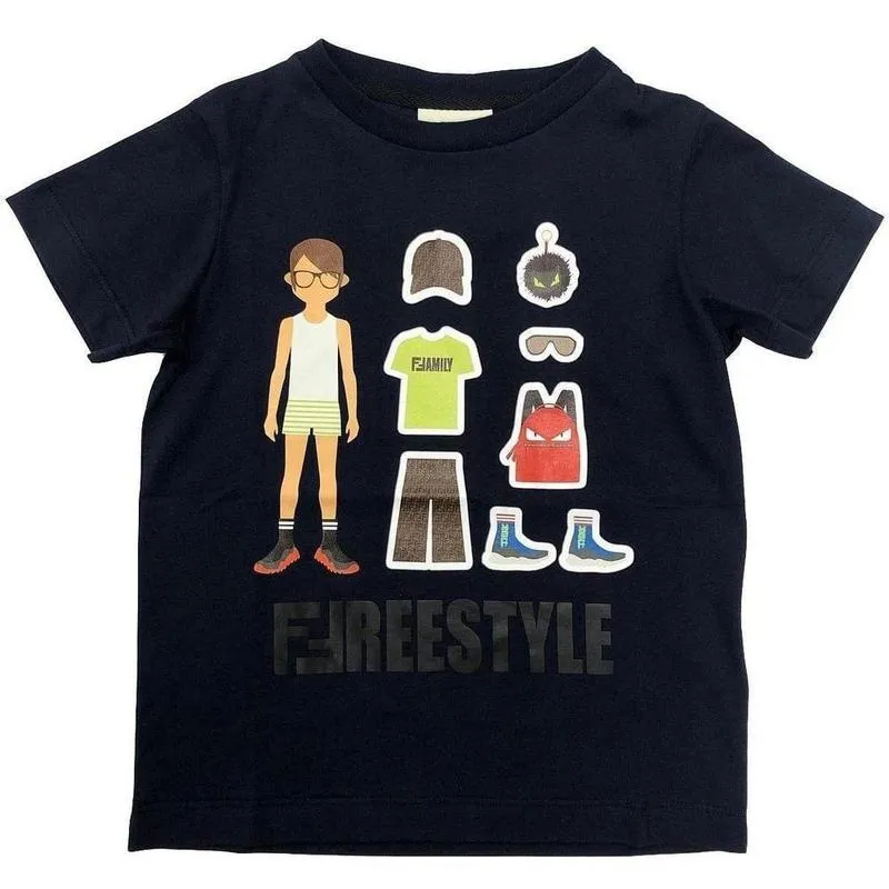 Jungen Navy T-Shirt