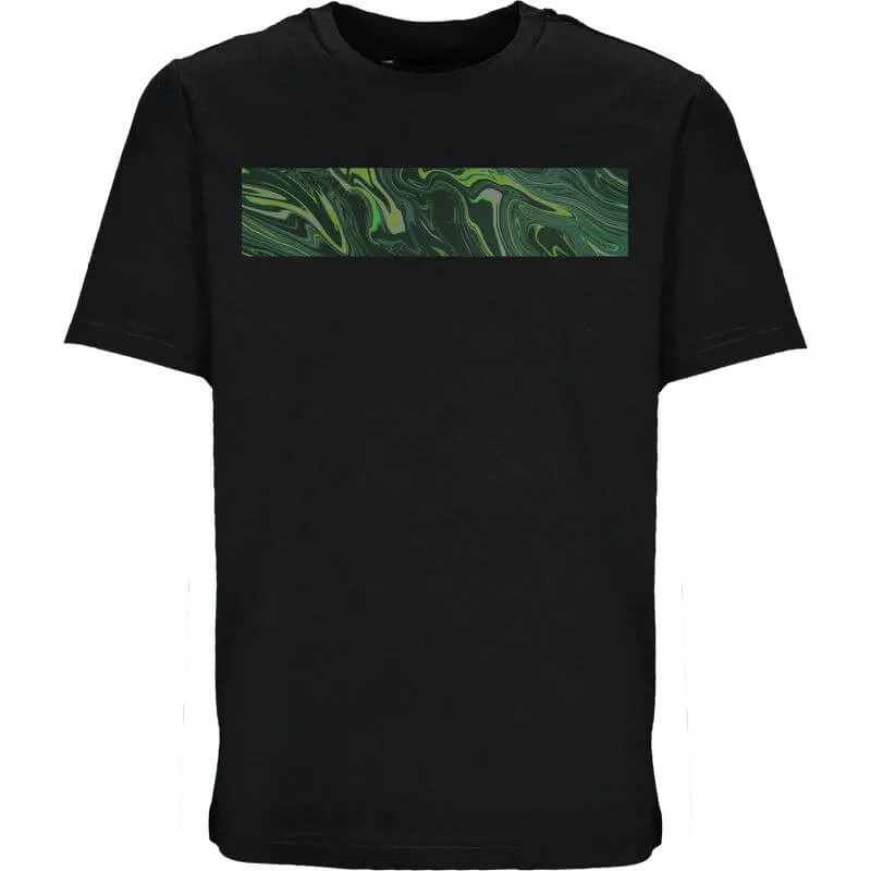 Jungen Öl Grün Bar T-Shirt