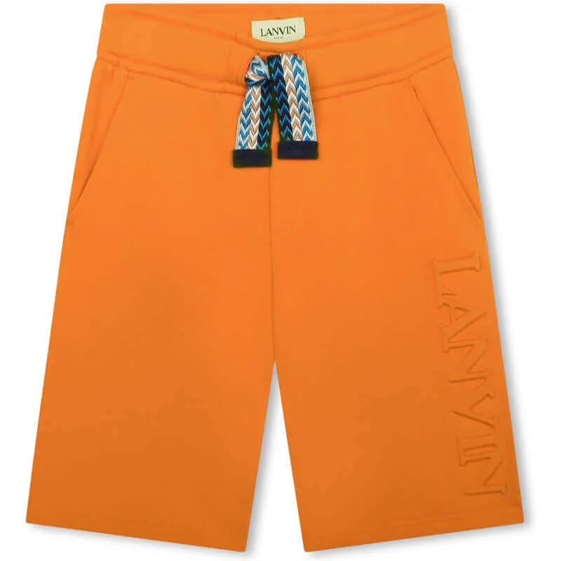 Jungen Curb Shorts in Orange