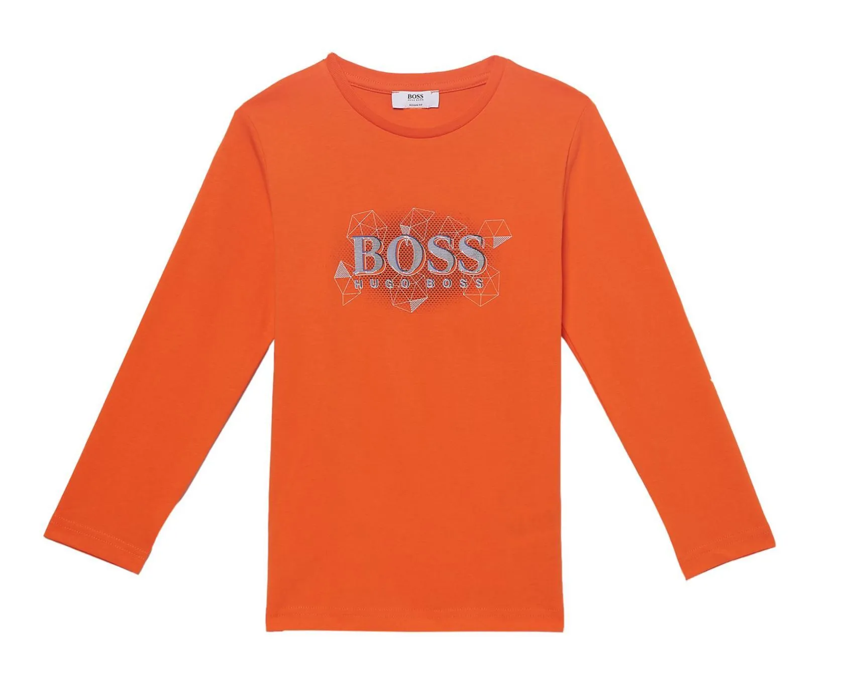 Jungen Orange Langarm T-Shirt