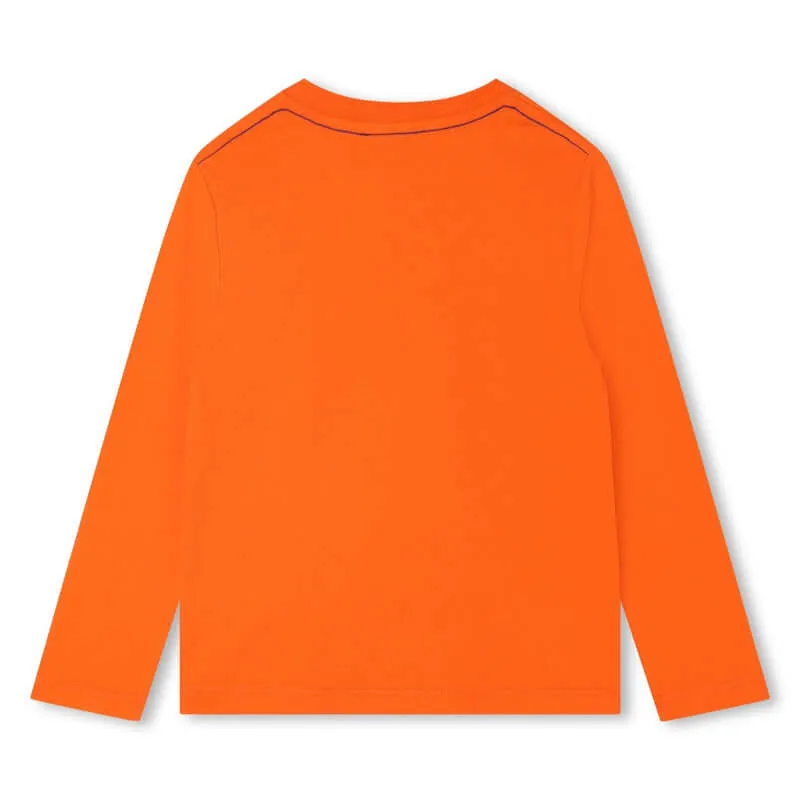 Bio T-Shirt für Jungen in Orange