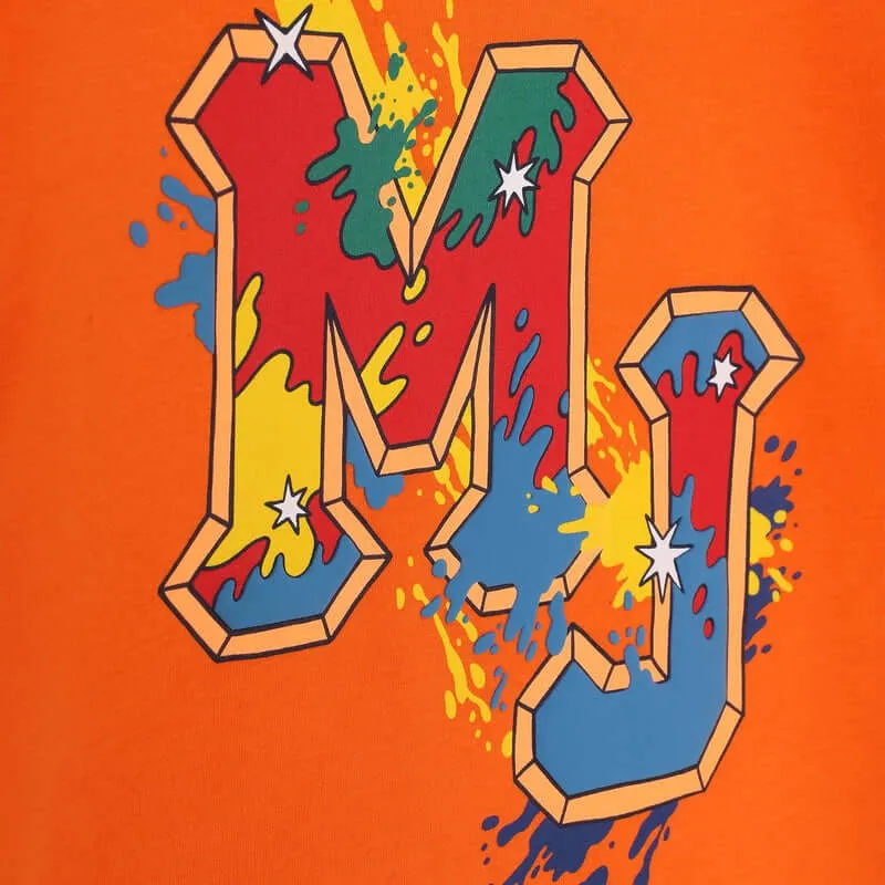 Bio T-Shirt für Jungen in Orange