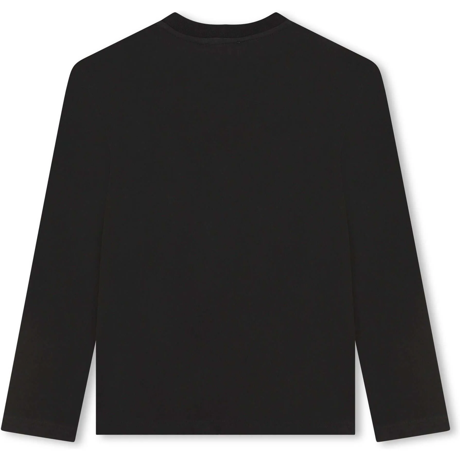 Bio-Black-Logo-T-Shirt für Jungen
