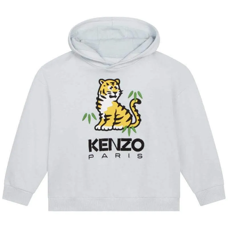 Jungen Hellblaue Baumwoll-KOTORA-Hoodie