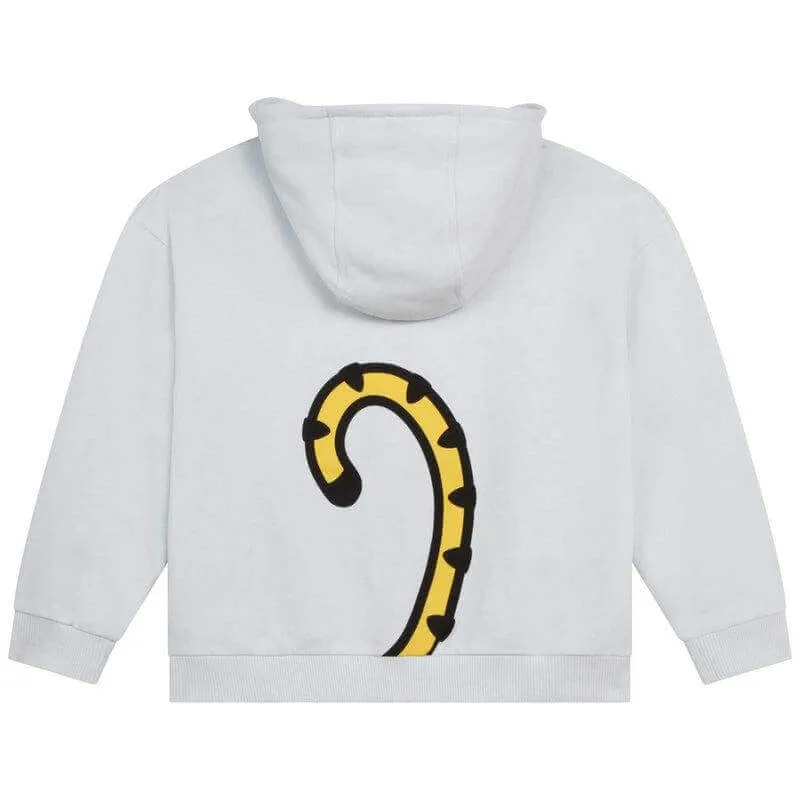 Jungen Hellblaue Baumwoll-KOTORA-Hoodie