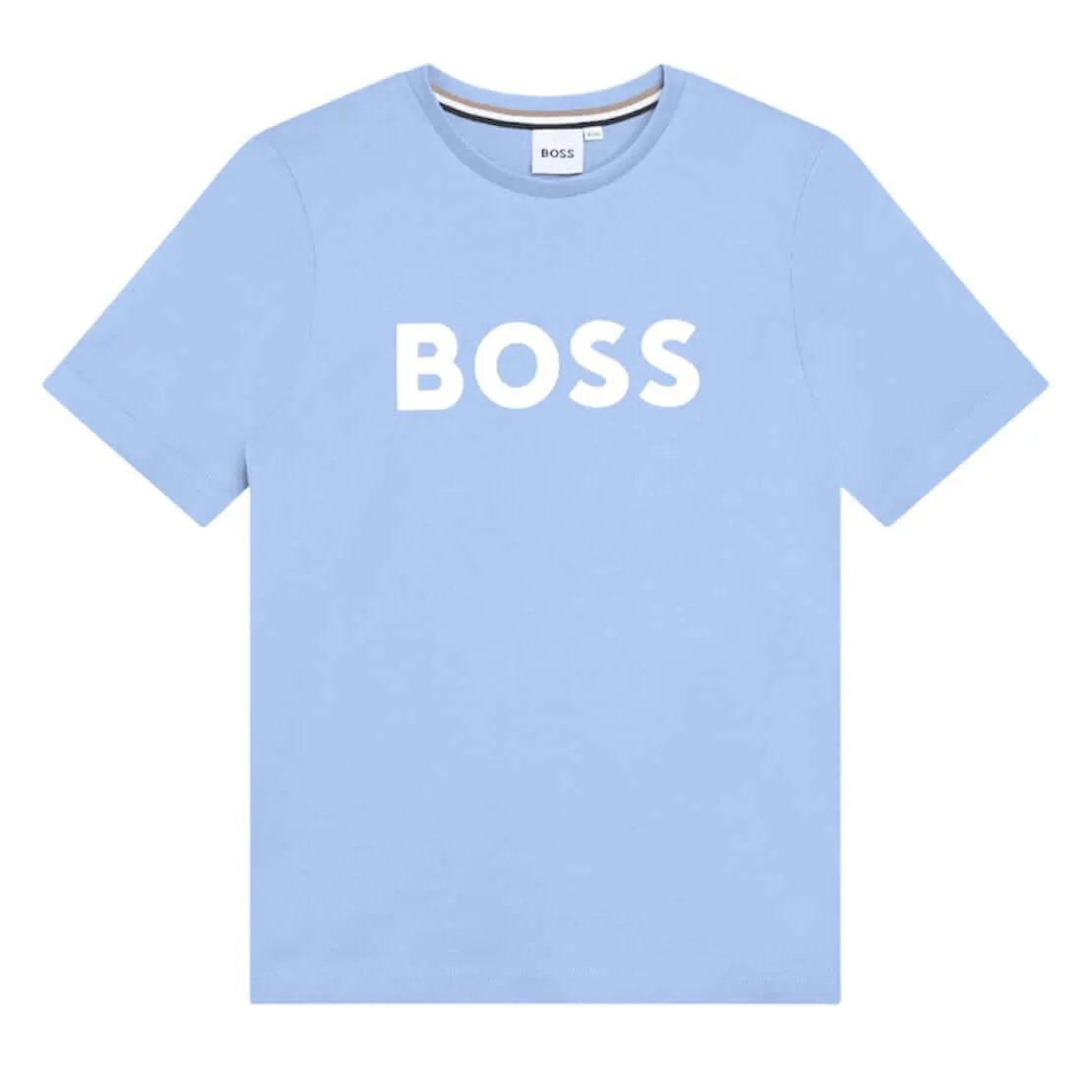 Jungen Hellblaues Logo T-Shirt