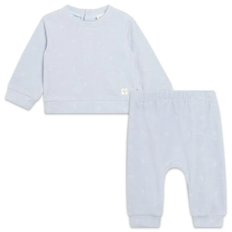 Jungen Hellblaues Sweatshirt & Jogginghosen