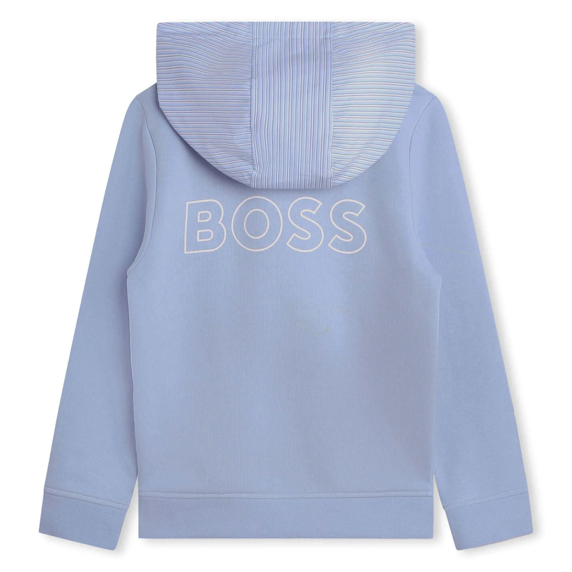 Jungen Hellblauer Reißverschluss-Hoodie