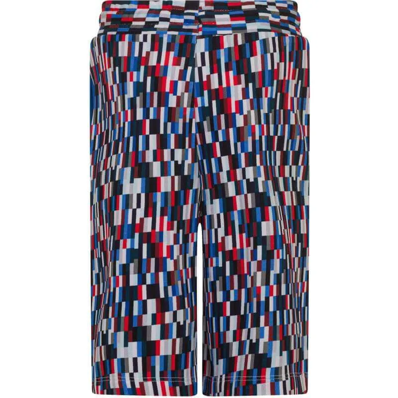 Jungen Pixelprint Baumwollshorts