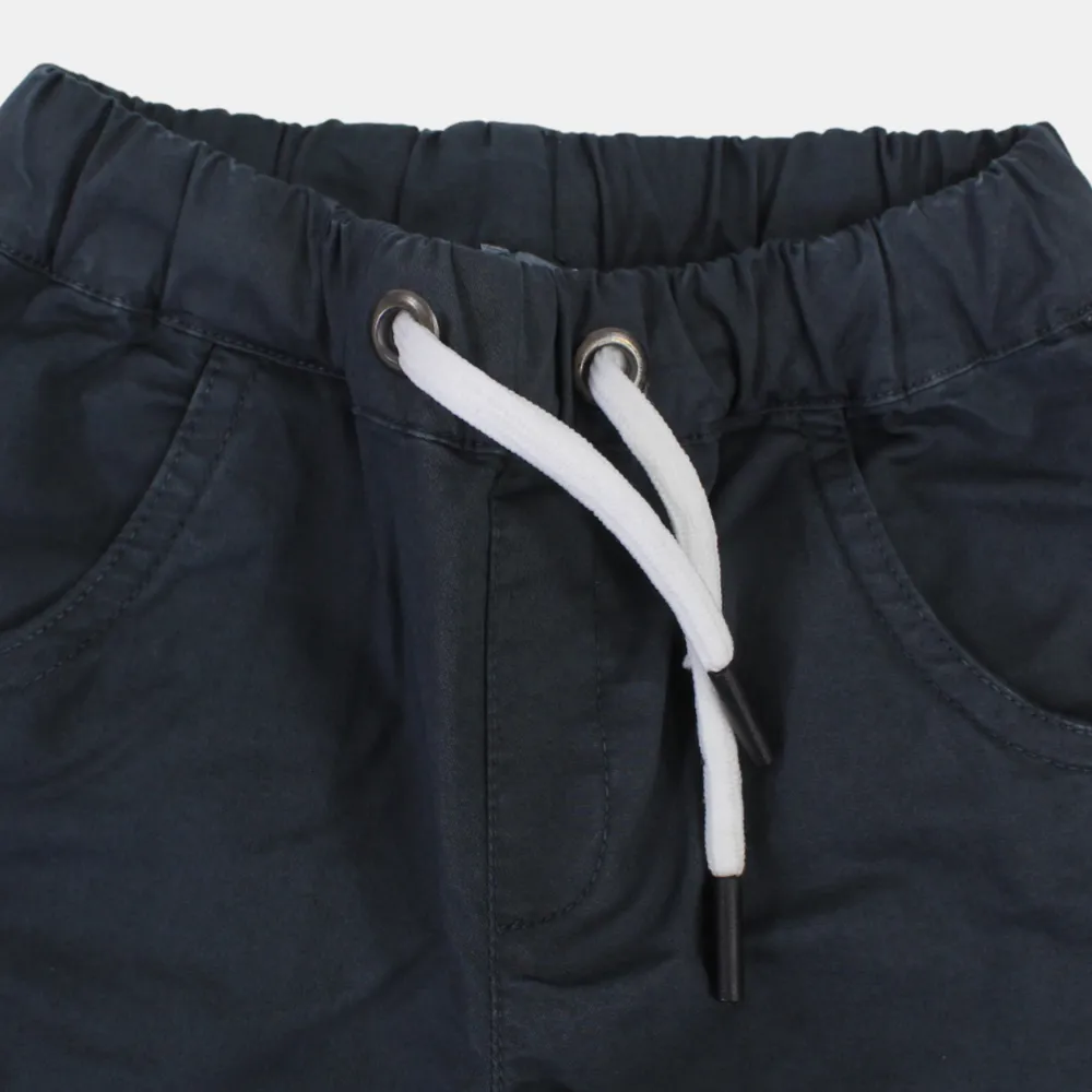Jungen Einfache Gabardine Cargo Shorts