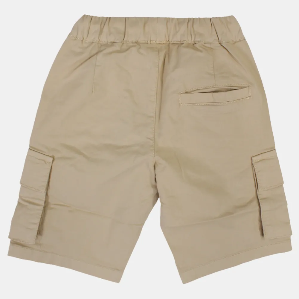 Jungen Einfache Gabardine Cargo Shorts