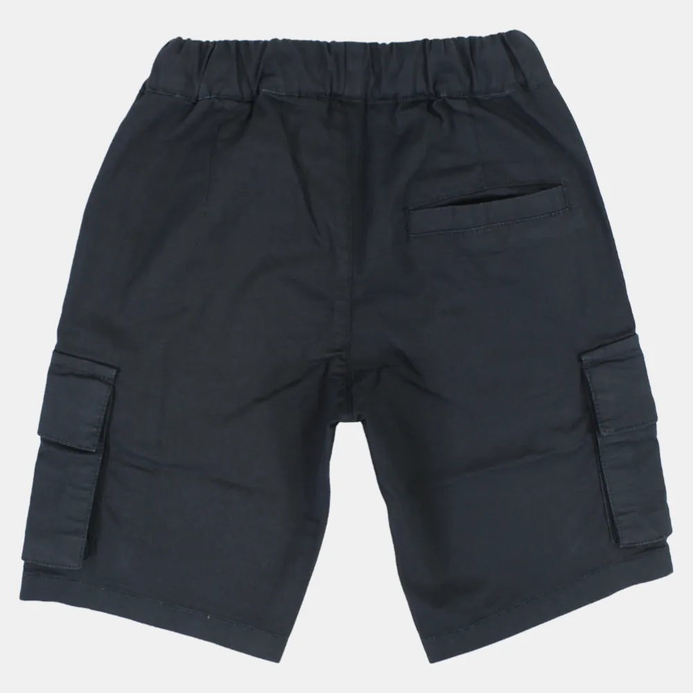 Jungen Einfache Gabardine Cargo Shorts