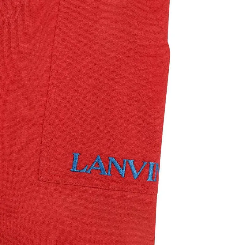 Jungen Rote Curb Logo Shorts