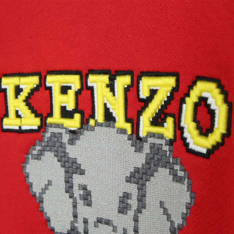 Jungen Rot 'JUNGLE GAME' Elefanten Pullover
