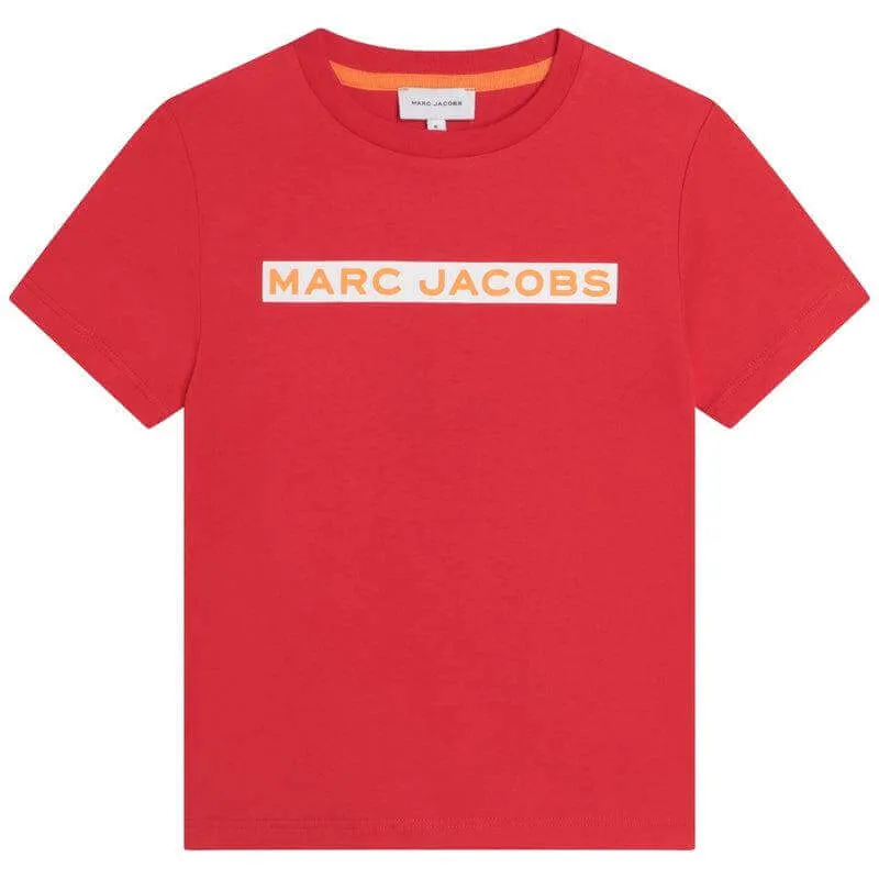 Jungen Rotes Logo T-Shirt