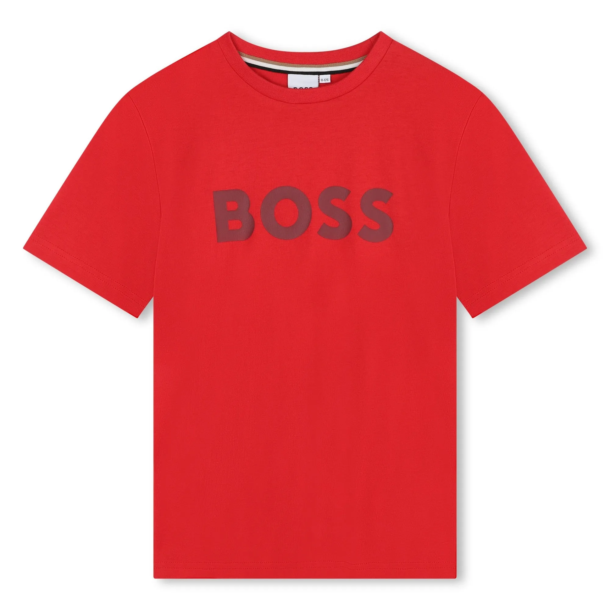 Jungen Rotes Kurzarm T-Shirt
