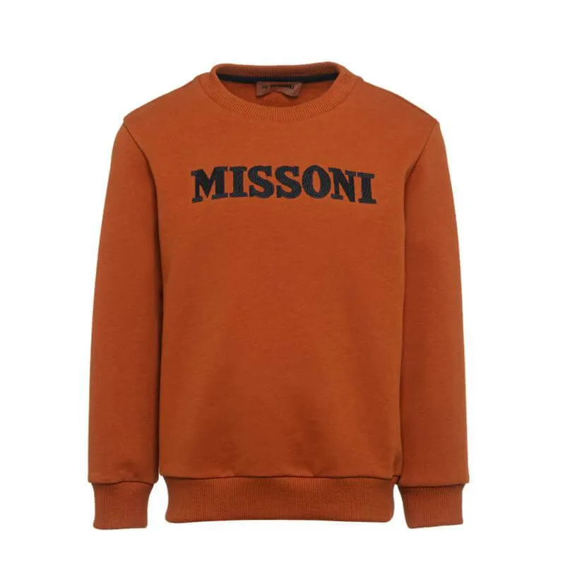 Jungen Rost Pullover