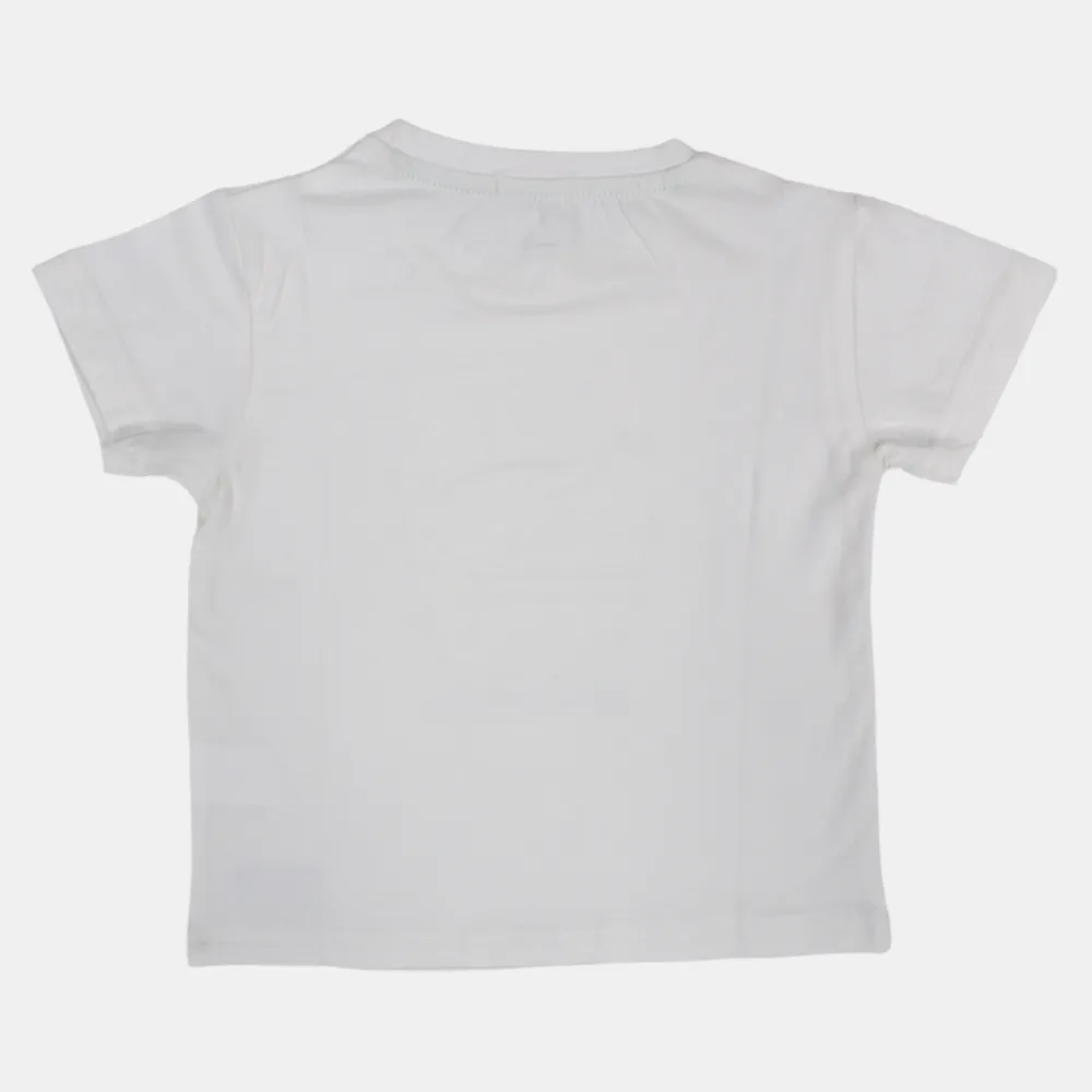 Jungen Kurzarm-T-Shirt aus Baumwolle mit fröhlichem Krokodil-Print