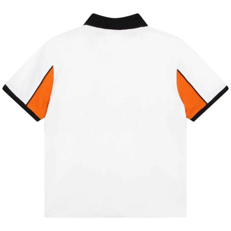 Jungen Gestreifter Polo-Shorts-Set