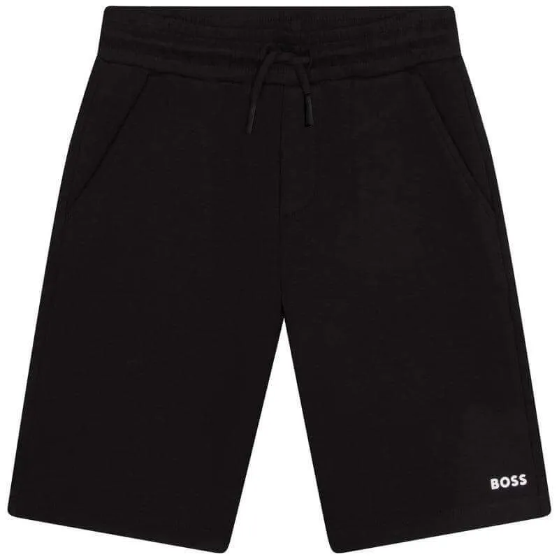 Jungen Gestreifter Polo-Shorts-Set