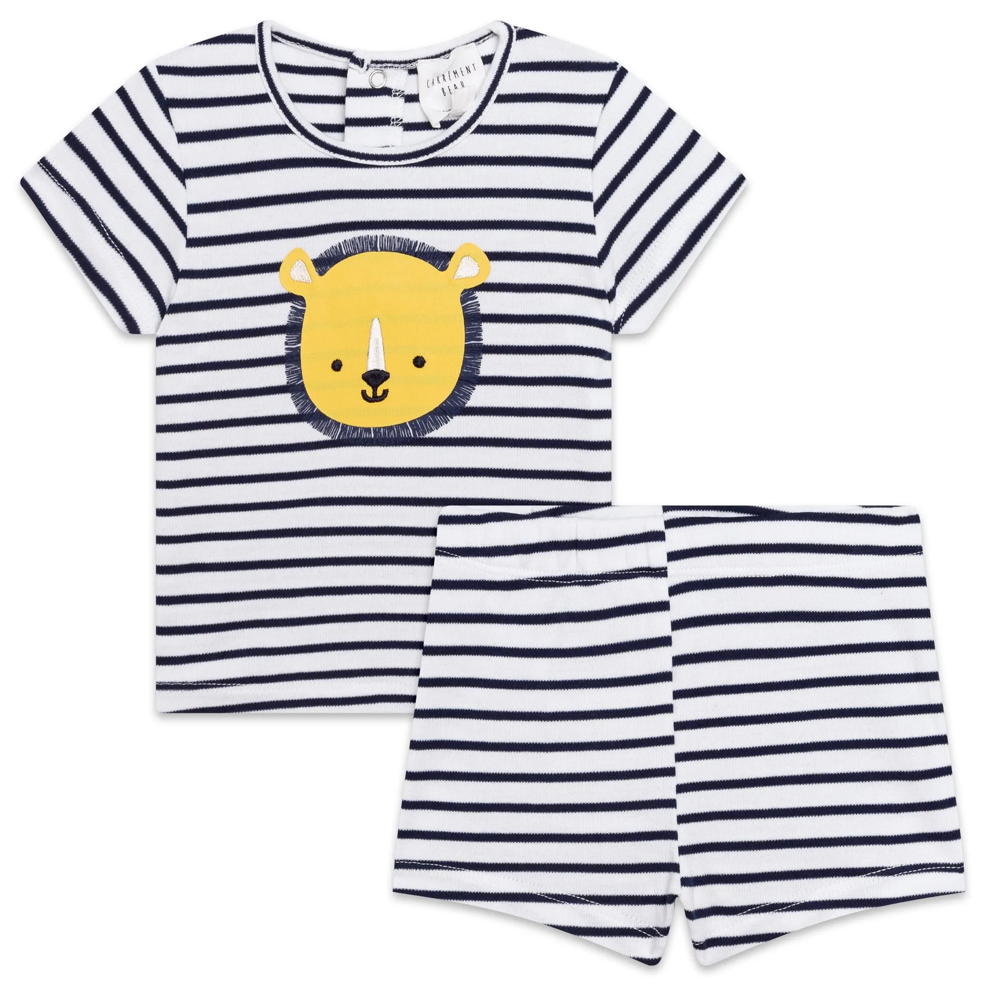 Jungen Striped Kurzarm-Set