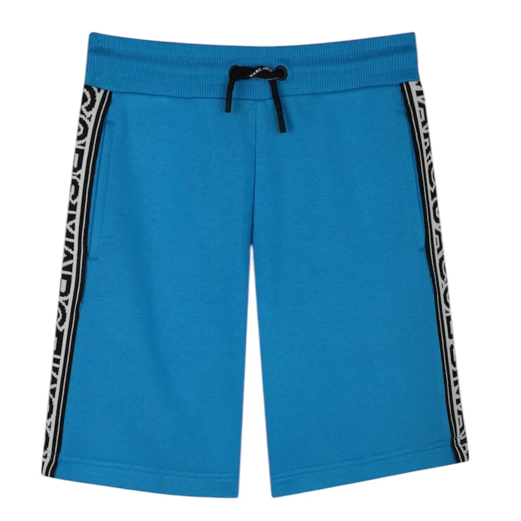 Jungen Türkis Logo Shorts