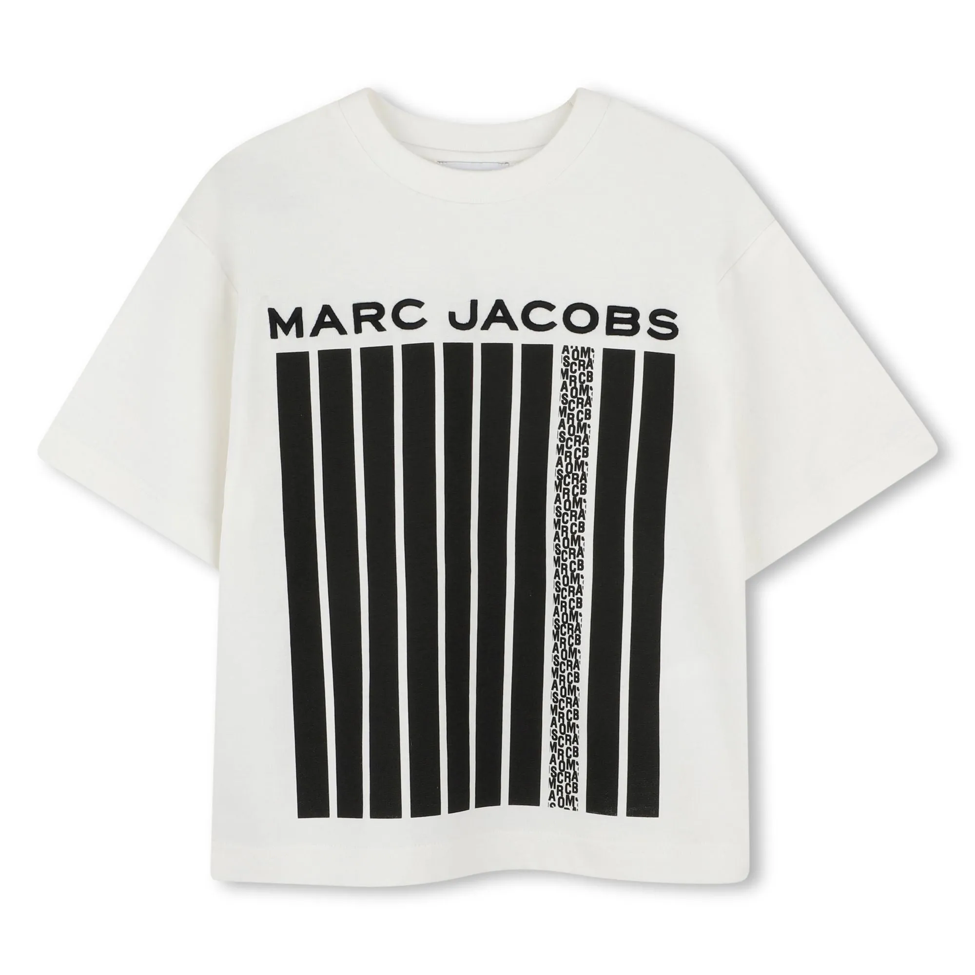 Jungen Weißes Barcode T-Shirt