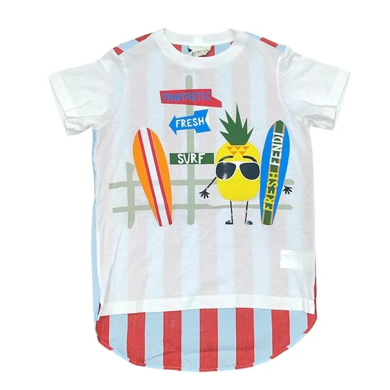 Jungen Weißes Strandfeeling T-Shirt