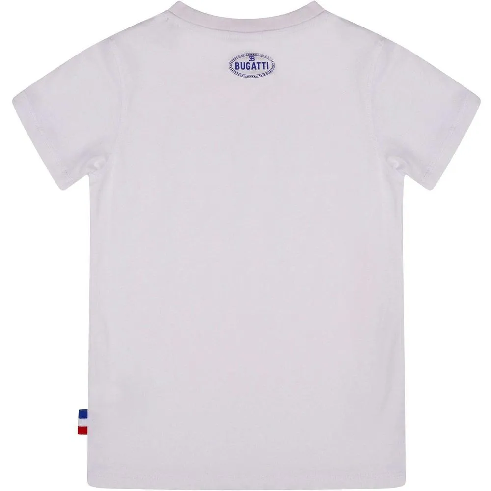 Jungen Weißes Auto Karussell T-Shirt