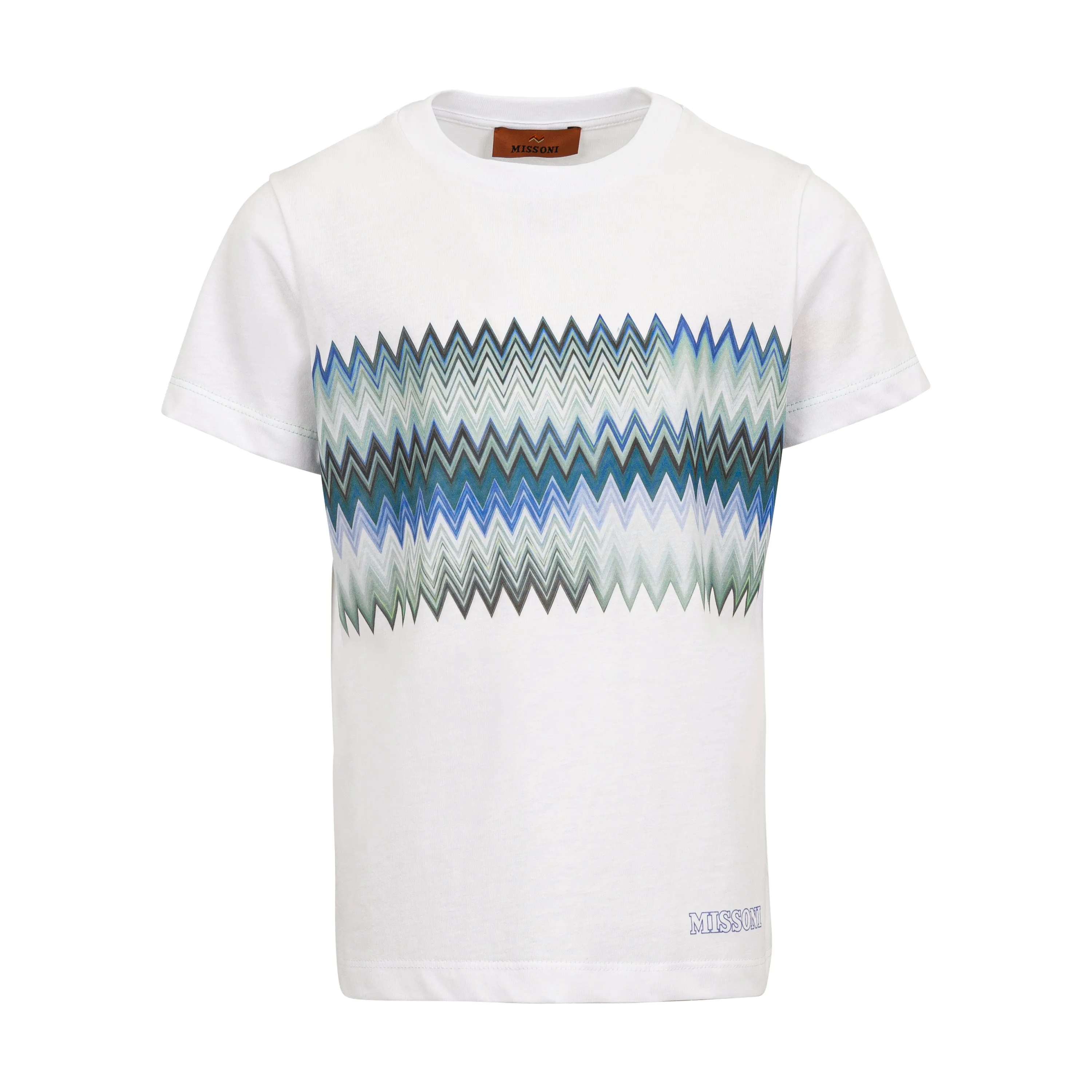 Jungen Weiß Grün T-Shirt