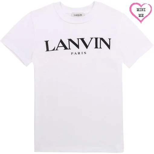 Jungen Weißes Logo T-Shirt