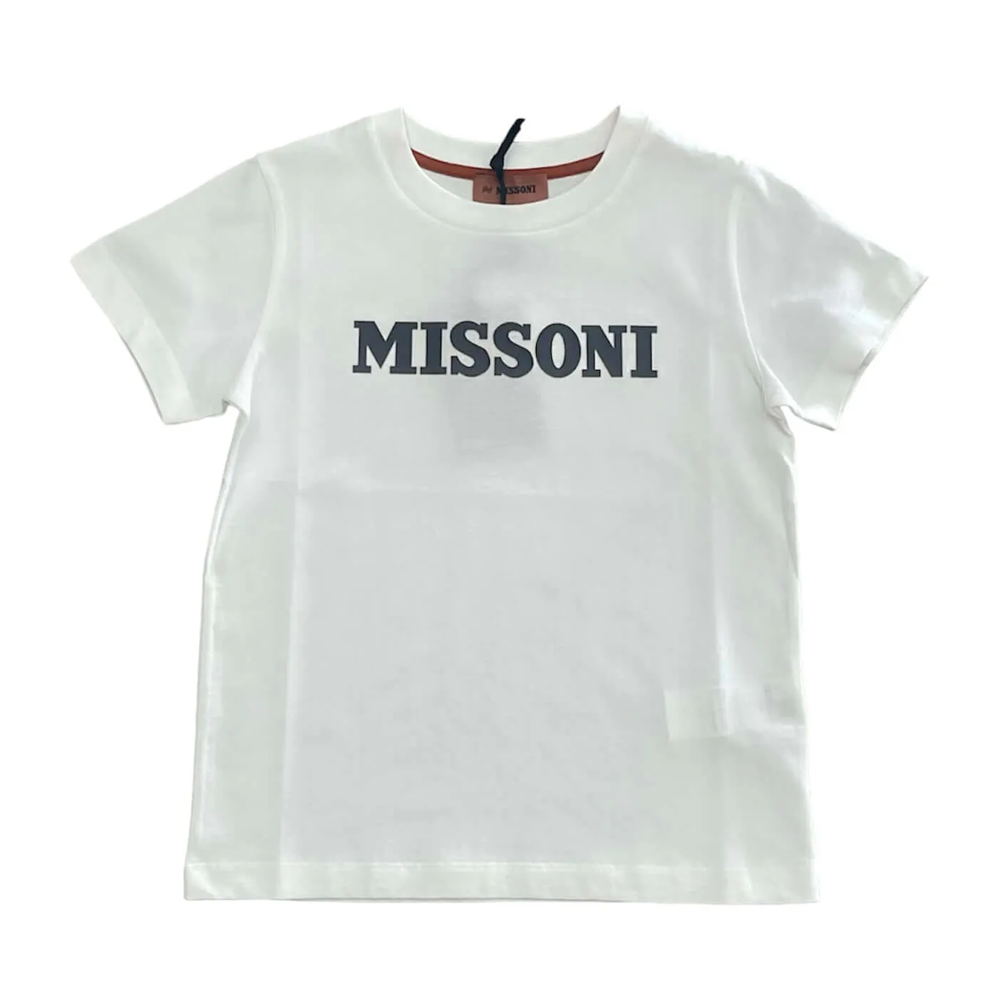 Jungen Weißes Logo T-Shirt