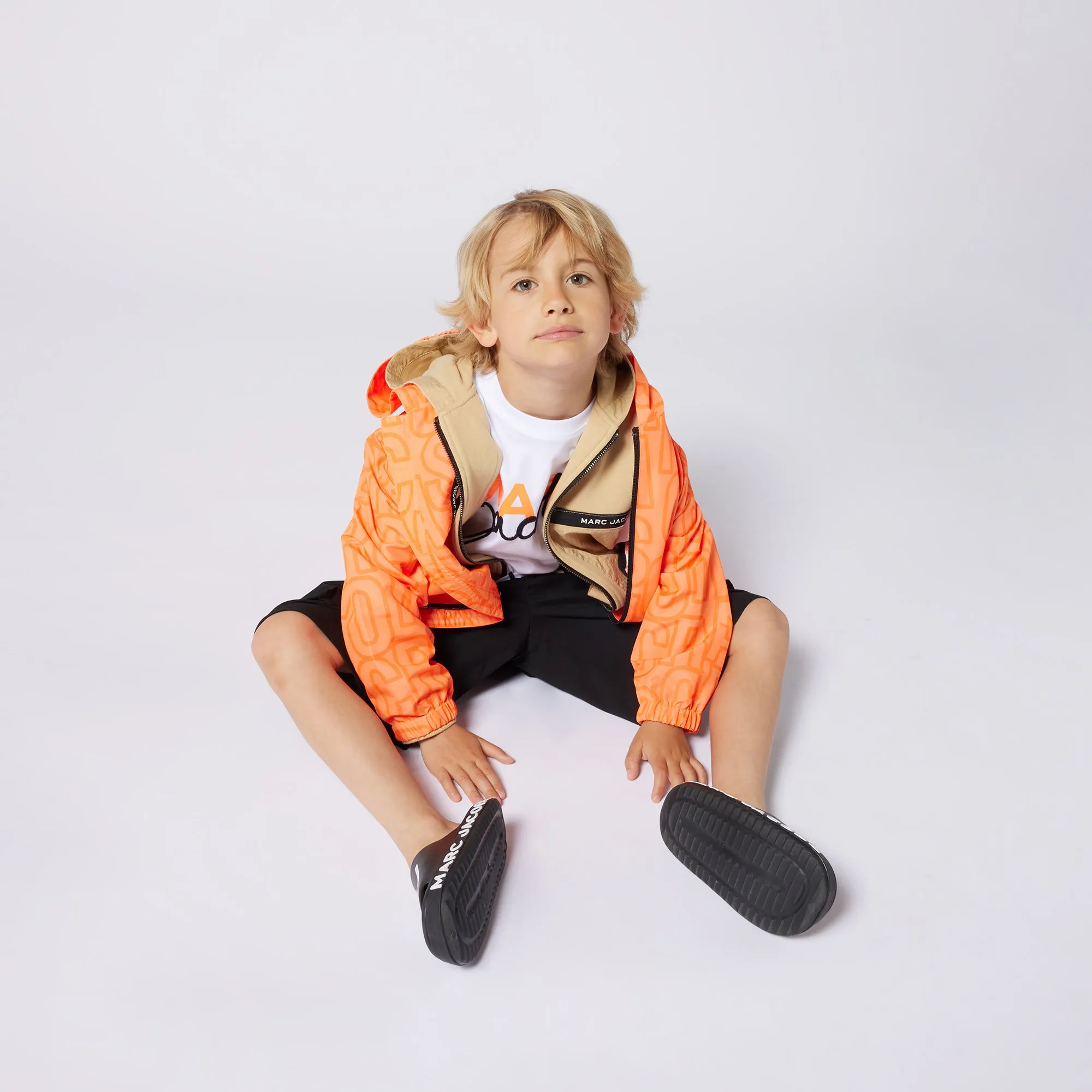 Jungen Weißes Logo T-Shirt