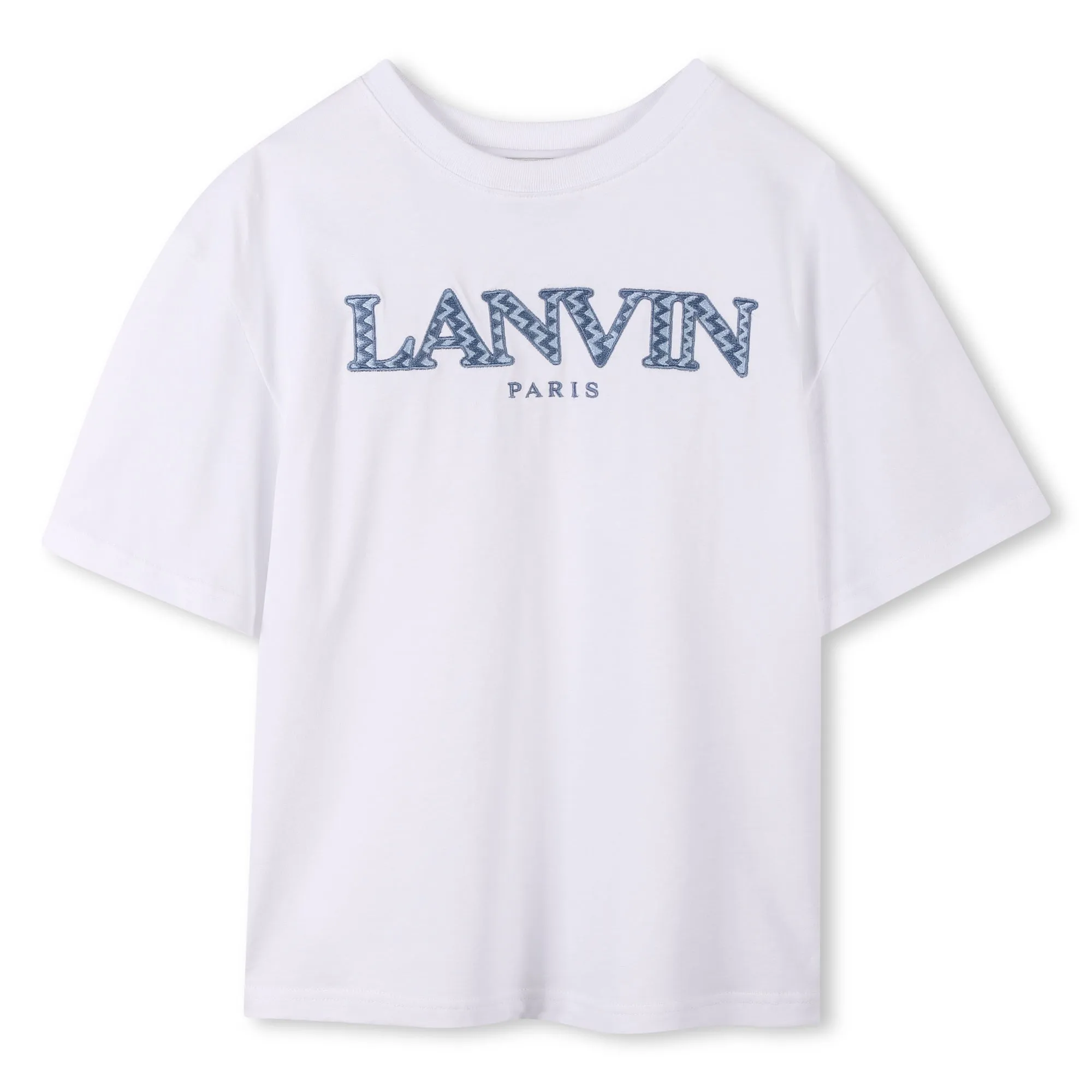 Jungen Weißes Logo T-Shirt