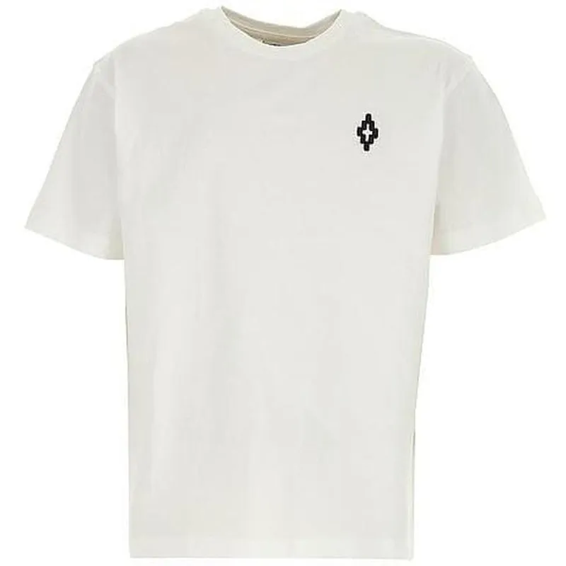 Jungen Weißes 'Logo' T-Shirt