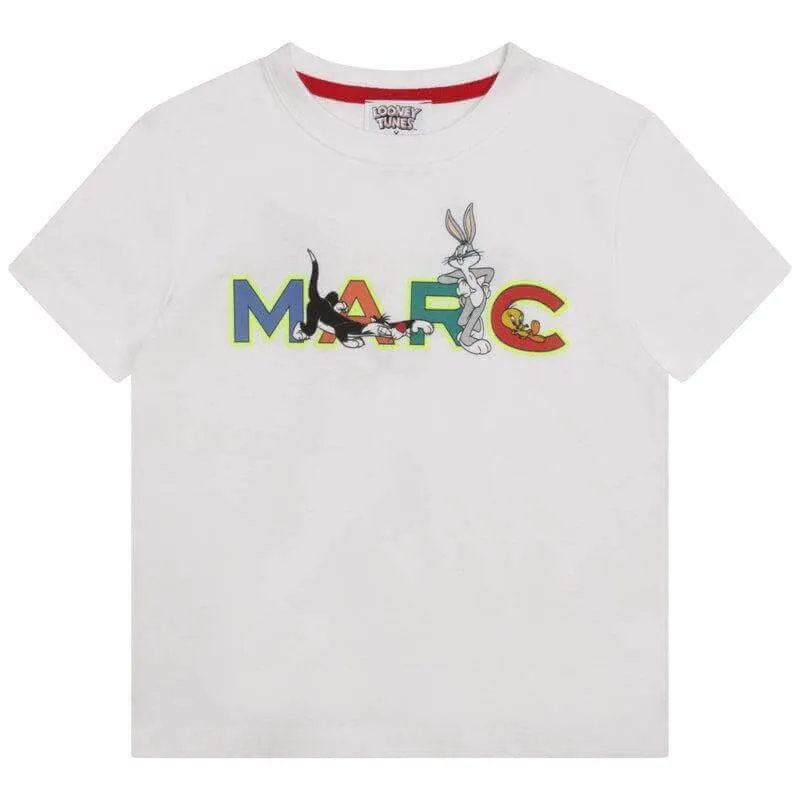 Jungen Weißes Looney Tunes T-Shirt