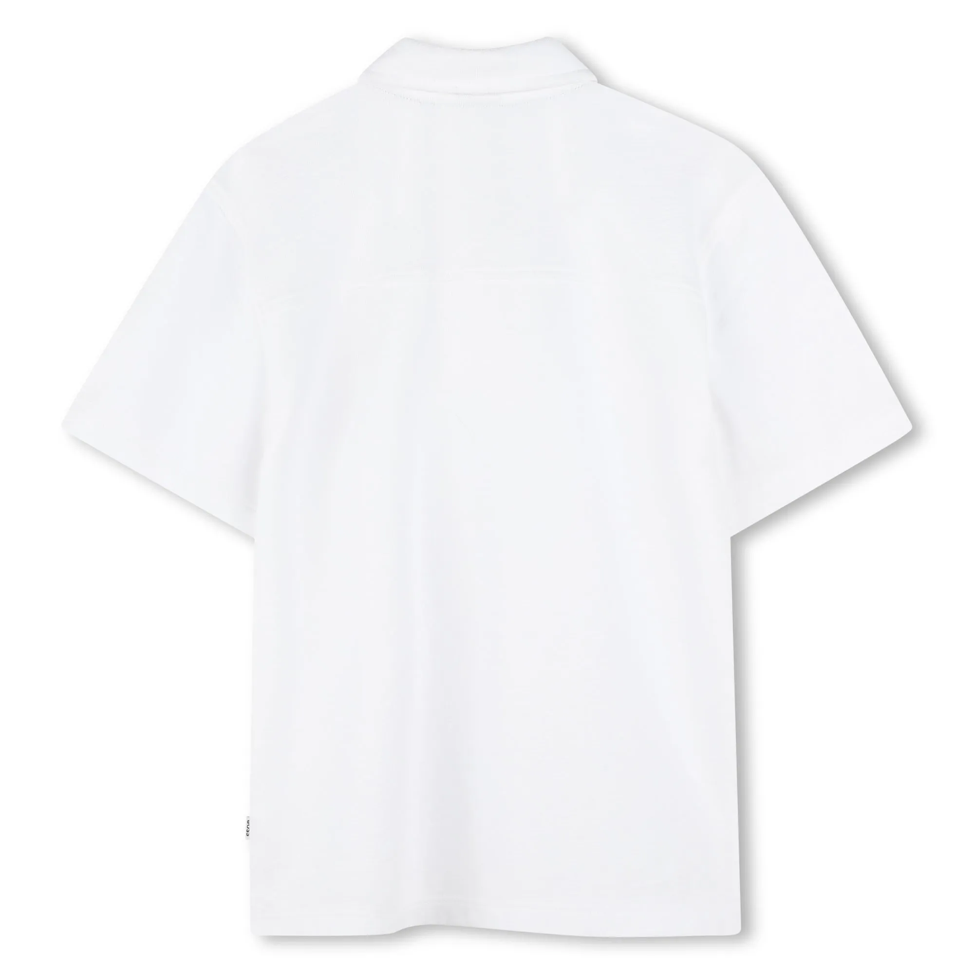 Jungen Weiß Kurzarm Polo