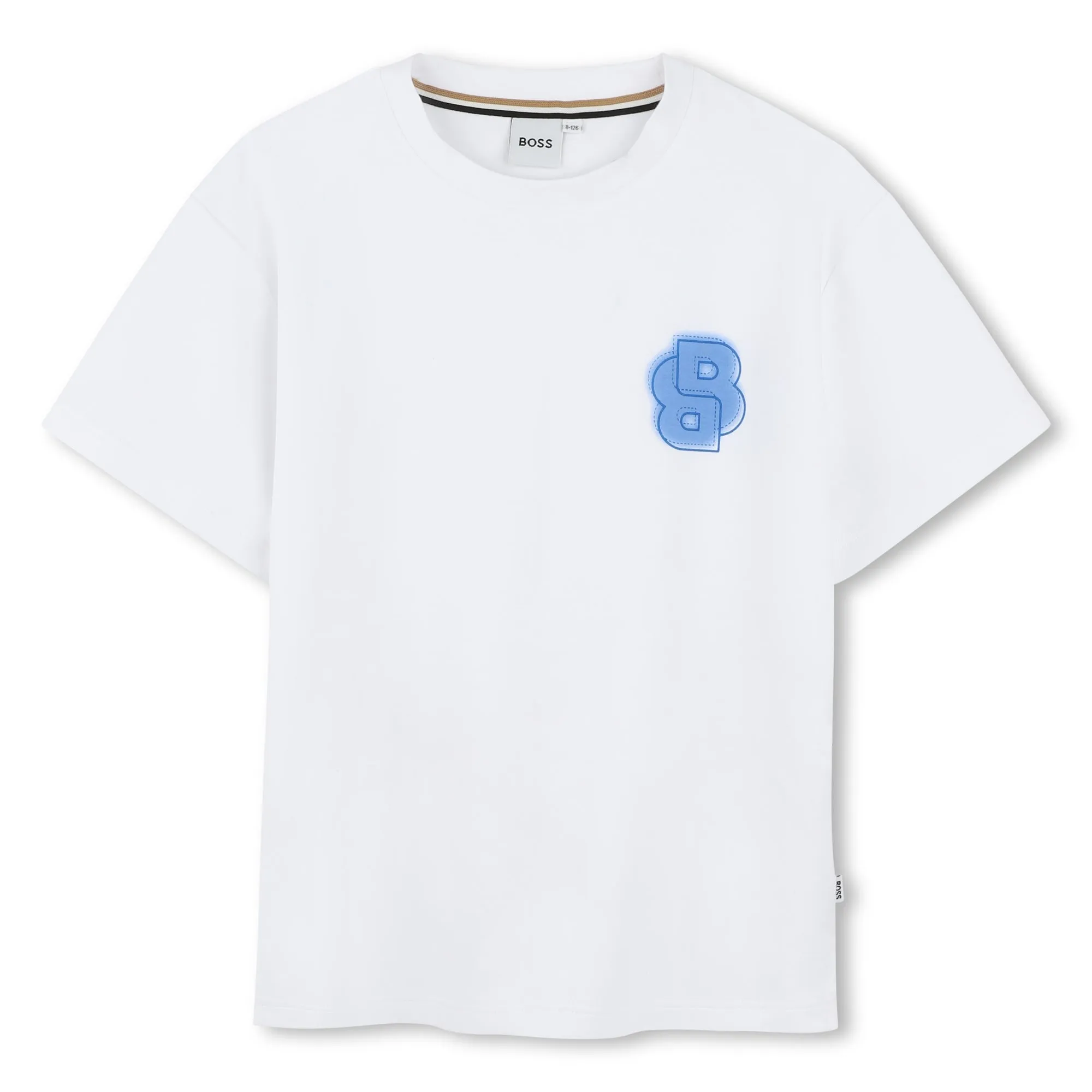 Jungen Weiß Kurzarm T-Shirt