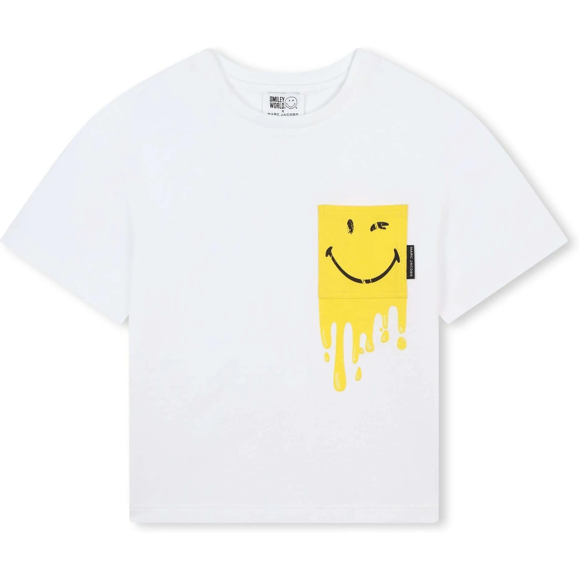 Jungen Weißes Lächeln T-Shirt