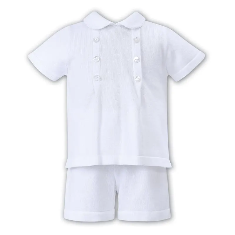 Jungen Weißes Zweiteiliges Set
