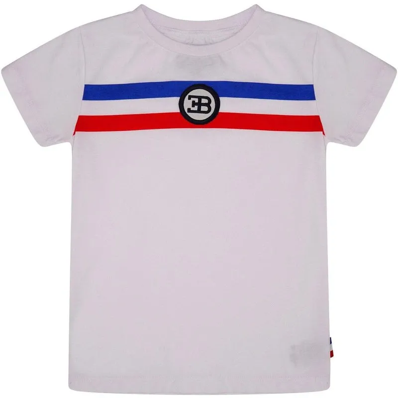 Jungen Weißes 'Zonta' T-Shirt
