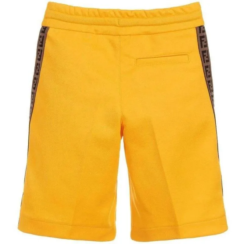 Jungen Gelbe Bermuda-Shorts