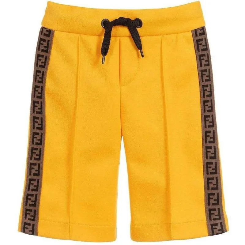 Jungen Gelbe Bermuda-Shorts