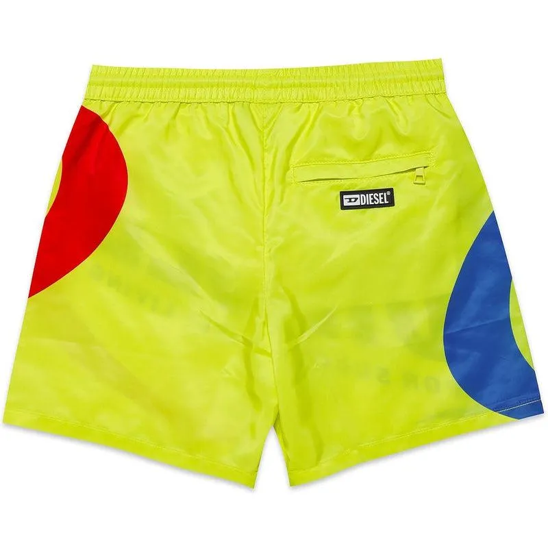 Jungen Gelbe Logo Shorts