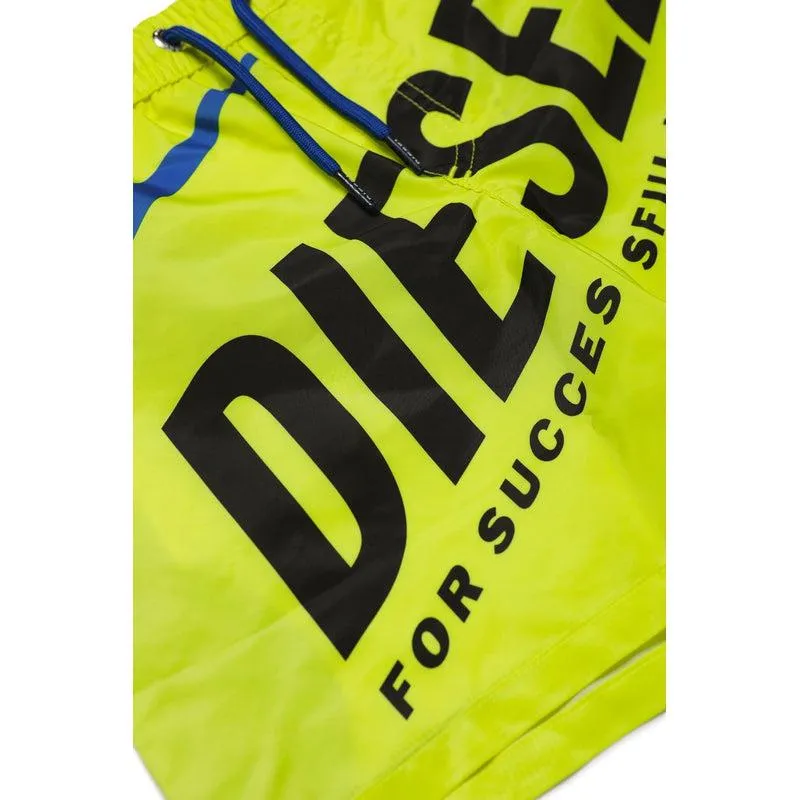 Jungen Gelbe Logo Shorts