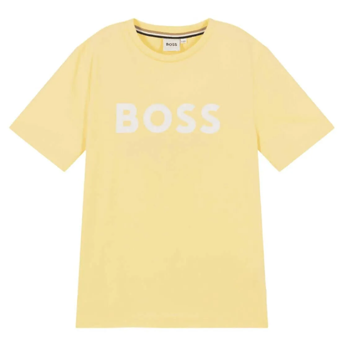 Jungen Gelbes Logo T-Shirt