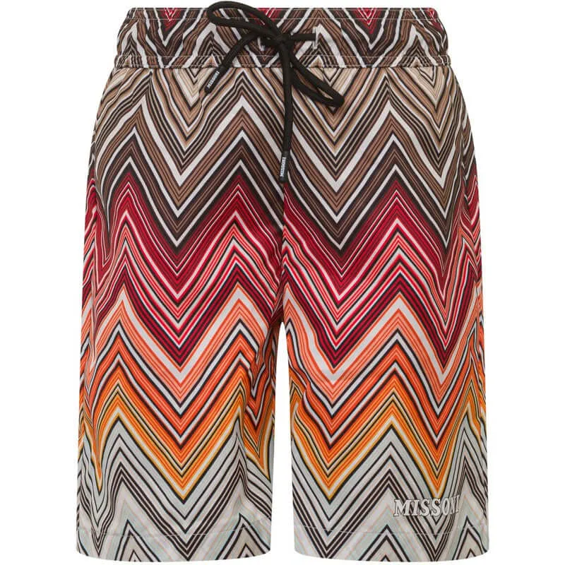 Jungen Zickzack Badeshorts