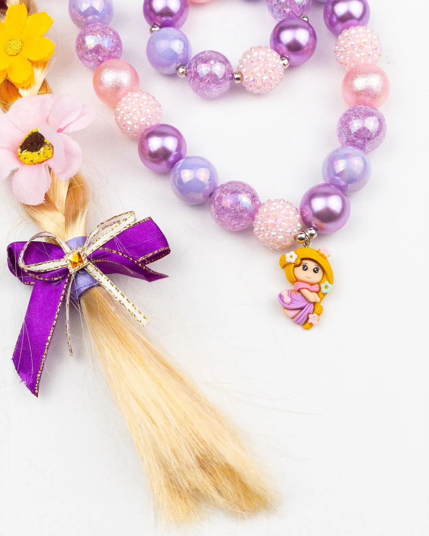 Bubblegum Bella Halskette Rapunzel