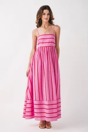 By Together Lynsey Striped Maxi Dress