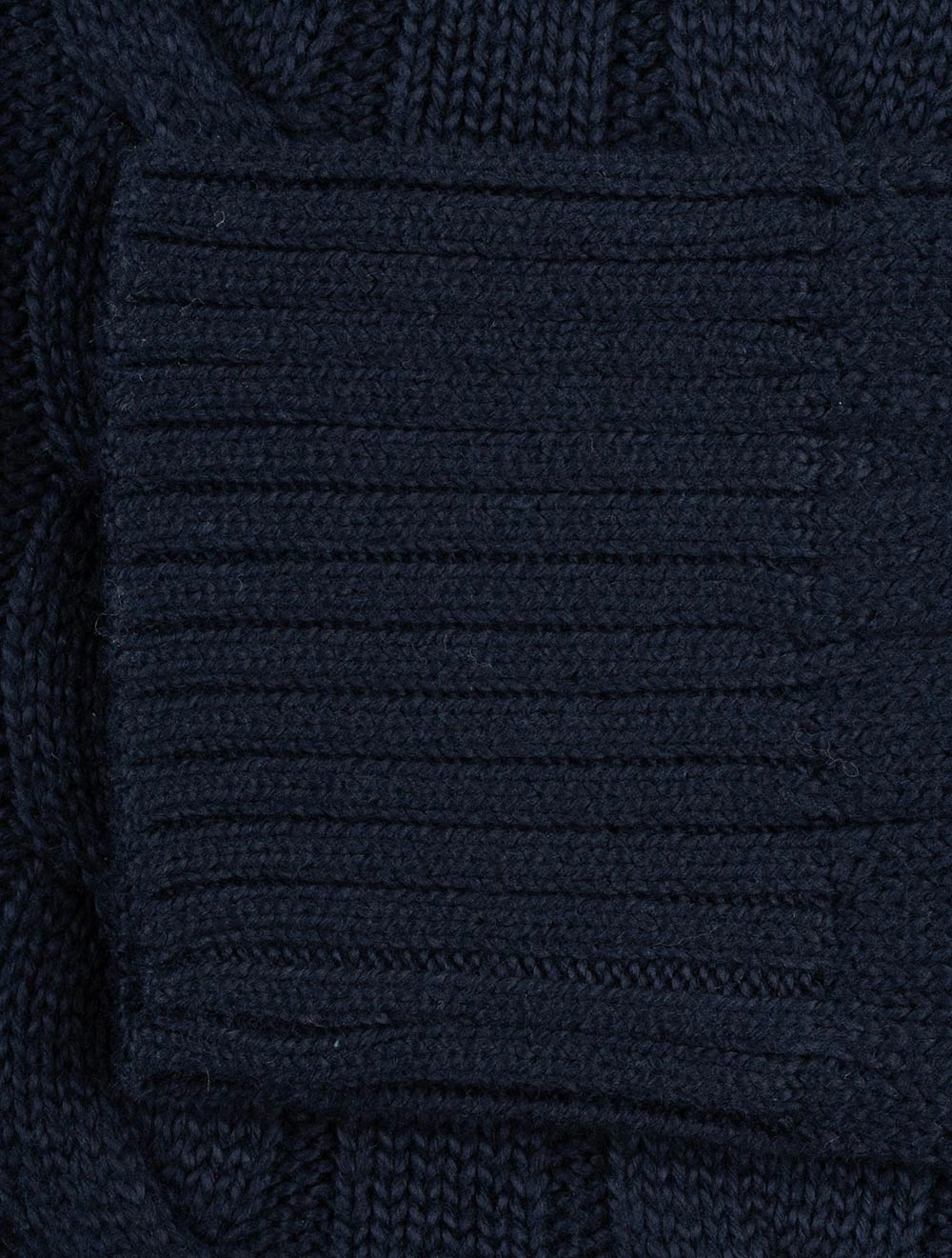 Cable Half-Zip Pullover Cruise Navy